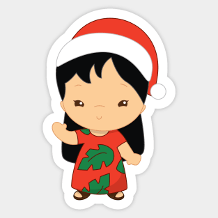 Ms Lilo Xmas Sticker